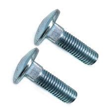 High Strengt 4.8 / 5.6 / 5.8 / 8.8 / 10.9 / 12.9 grade Carbon steel chrome / nickel /PTFE / ptfe carriage bolt